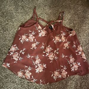 Floral Pink Women's Top